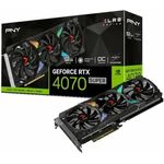 PNY Grafikkarte VCG4070S12TFXXPB1-O RTX 4070 Super 12 GB GDDR6X, mehrfarbig - Preisvergleich