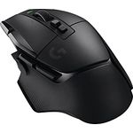 Logitech G502 X LIGHTSPEED Kabellose Gaming-Maus - Optische Maus mit optisch-mechanischen LIGHTFORCE Hybridschaltern, HERO 25K Gaming-Sensor, Kompatibel mit PC - macOS/Windows - Schwarz