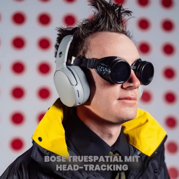 Skullcandy Crusher 1080 ANC Kopfhörer, Sound by Bose, in Cement, S6CNW-U993 – Bild 5