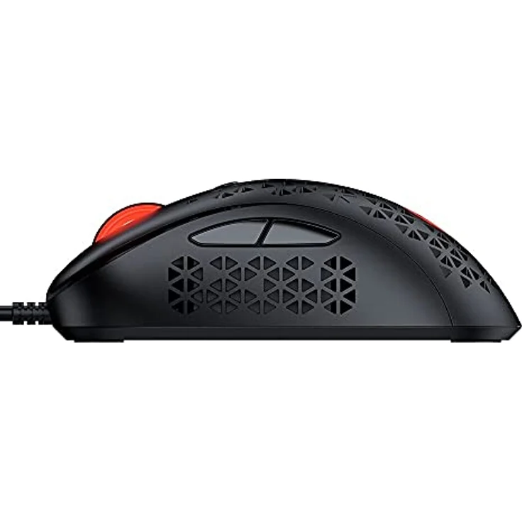 GameSir GM500 Ultra Light Gaming Mouse, Optischer Sensor PMW33600 bis 12000DPI, Kailh Microschalter mit 20 Millionen Klicks, schweißbeständig und belüftet, 3 Beleuchtungsmodi – Bild 4