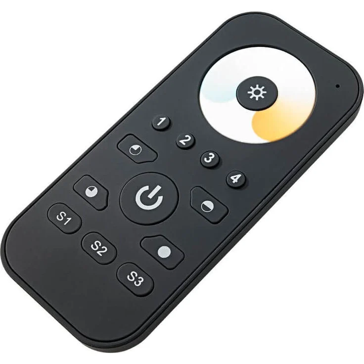 SIGOR Handfernbedienung LUXIGENT 4 Kanal CCT, 120x55x17mm, Zubehör Beleuchtung