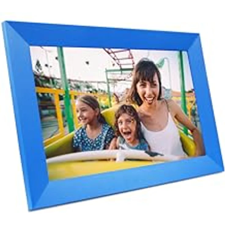 Denver FRAMEO PFF-1023BU, Digitaler Bilderrahmen, 10,1 Zoll IPS-Touchscreen, 1280 x 800 Pixel, 16 GB Speicher, Blau – Bild 3