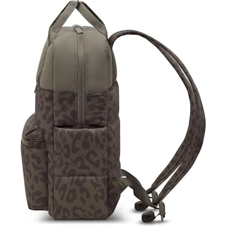 Kapten & Son Bergen Cloud Backpack, Freizeitrucksack mit Laptopfach für 15 Zoll, 15L, Leo Dark Brown taupe, wasserabweisend, praktische Außentaschen, verstellbare Schultergurte – Bild 3