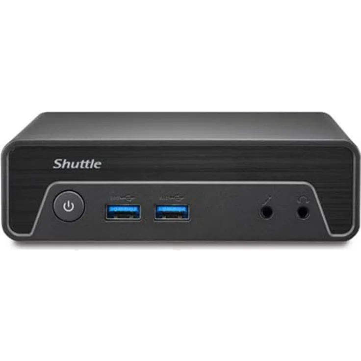 Shuttle XPC nano NE1010XA N100, Barebone mit Intel N100 Prozessor, 8.192 MB RAM, lüfterlos, ideal für Digital Signage und Multimedia-Anwendungen – Bild 2