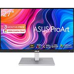 ASUS ProArt PA279CV - 27 Zoll 4K UHD Professioneller Monitor - 16:9 IPS, 3840x2160 - Calman verifiziert, HDR 10, Schwarz