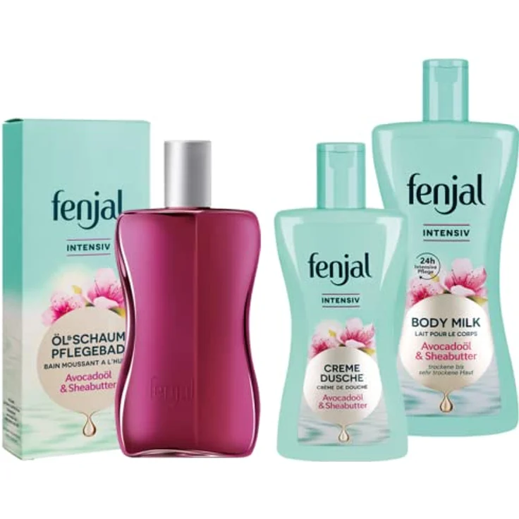 Fenjal Body Milk - 400 ml, vegane Pflege mit Avocadoöl und Sheabutter, 24h Feuchtigkeit, normale bis sehr trockene Haut - Intensiv – Bild 3