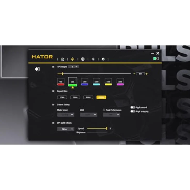 Hator Pulsar 3 PRO Wireless, Gaming Maus mit optischem PixArt 3950 Sensor, 30.000 DPI, 3 Verbindungsmodi, Schwarz – Bild 8