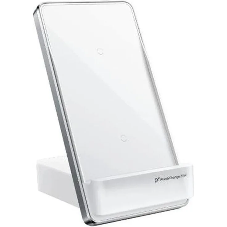 Vivo Ladegert 6000333, Qi-Induktionsladegerät mit Schutzfunktionen und rutschfestem Design, weiß