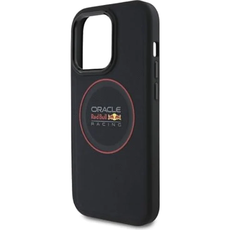 Red Bull RBHMP14L24PUILVR iPhone 14 Pro 6.1" Hardcase aus ökologischen Leder in Navy Blau mit MagSafe und rotem Ring – Bild 6