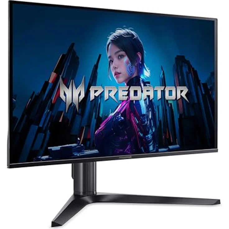 Acer Predator X27U F5, 26.5 Zoll WQHD QD-OLED Gaming Monitor, 500Hz, 0.03ms, FreeSync Premium Pro/G-Sync, höhenverstellbar, USB-C, 2xHDMI 2.1, 2xDP 1.4 – Bild 2