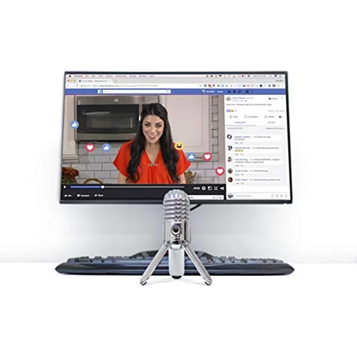 Samson Meteor USB Microphone - Chrome – Bild 7