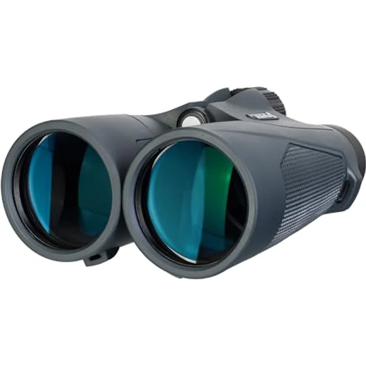 Levenhuk New Karma PLUS 12x50 Fernglas, wetterfest mit hoher Vergrößerung und BaK4-Optik, schwarz – Bild 6