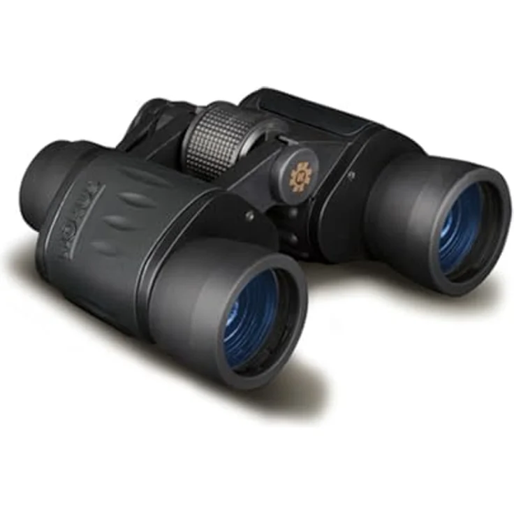 Konus Fernglas vue 7x50 C.F., 7x Vergrößerung, 50 mm Objektiv, Binokular, Schwarz, robust und leicht – Bild 1