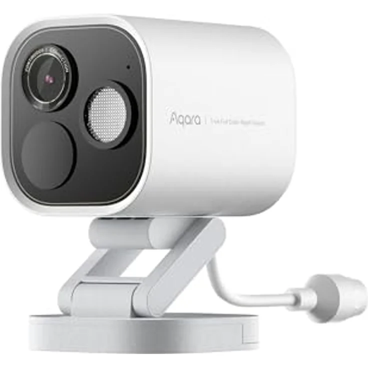 Aqara Camera Hub G5 Pro PoE Sicherheitskamera, globale Version, 2,6 K Ultra HD mit KI-Erkennung, Vollfarb-Nachtsicht, HomeKit Secure Video, IP65 wetterfest & Zigbee/Thread/Matter Support – Bild 2