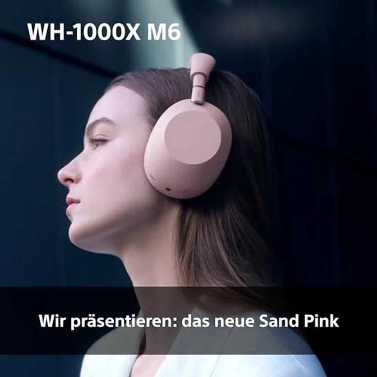 Sony WH-1000XM6P, Over-Ear-Kopfhörer mit Adaptive Noise-Cancelling, Freisprechfunktion, Hi-Res Sound, Multi-Point-Verbindung und Transparenzmodus, schwarz – Bild 4