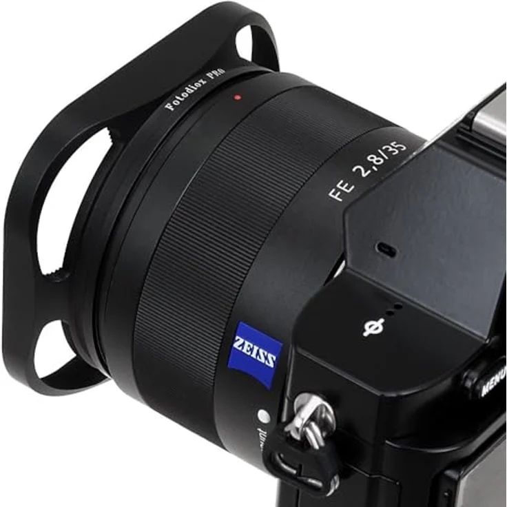 Fotodiox Pro Designer Dedicated Metal Bayonet Lens Hood for Sony Sonnar T*E 24mm F1.8 ZA, T*FE 35mm f2.8 ZA, T*FE 55mm f1.8 ZA – Bild 3