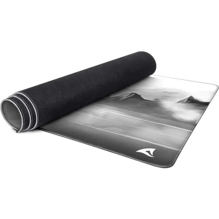 Sharkoon SKILLER SGP40 D9 Gaming Mauspad, 100cm x 50cm, nahezu tischgroße Fläche mit gleitfähiger Textiloberfläche, bunt – Bild 3