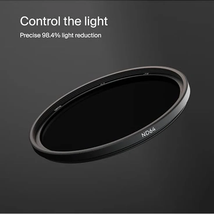 Urth 58 mm Graufilter ND64 (6 Stop) ND Filter (Plus+) – Bild 2