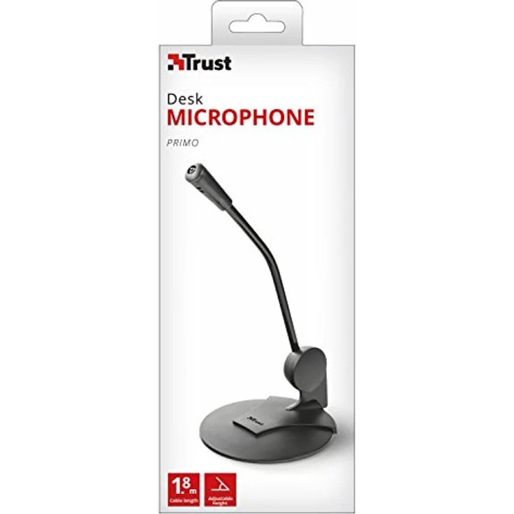 Trust Primo Tisch-Mikrofon schwarz – Bild 6