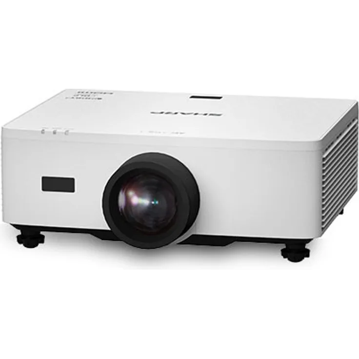 Sharp P601Q-W, Installationsbeamer mit 6000 Lumen, motorisierter Objektivverschiebung und DLP-Laser, 4K UHD