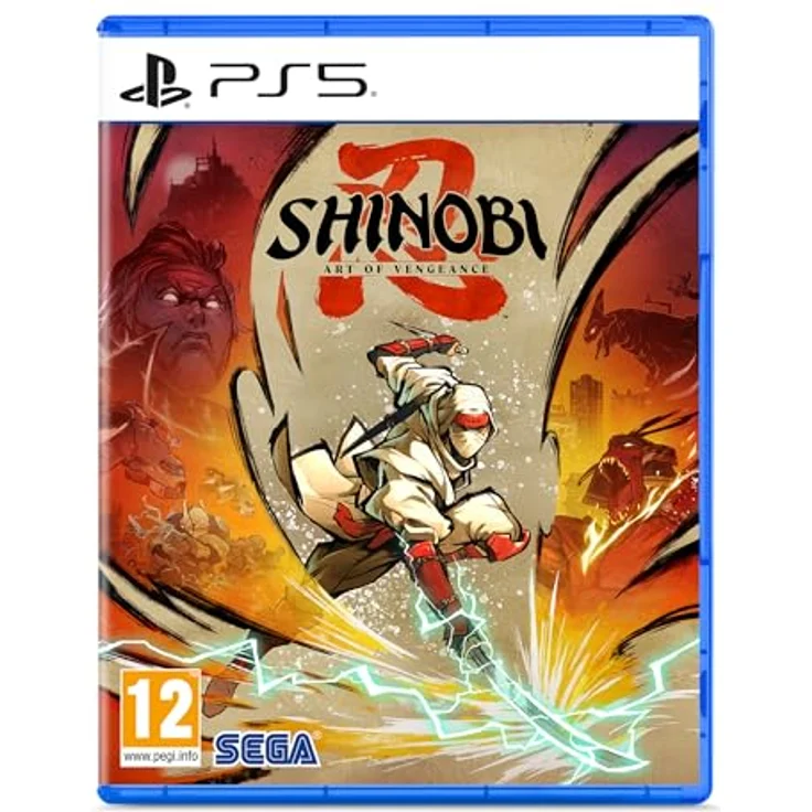 SEGA SHINOBI: Art of Vengeance, 2D-Action-Plattformer im handgezeichneten Stil für Playstation 5 – Bild 1