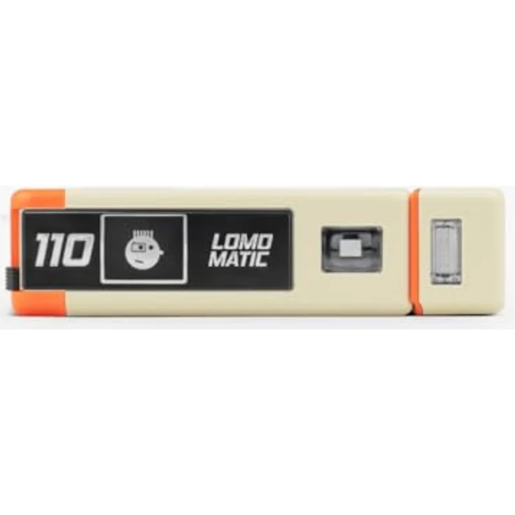 Lomography Lomomatic 110 Kamera & Blitz Golden Gate – Bild 4