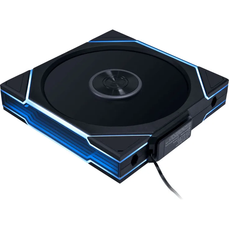 Lian Li UNI FAN TL Wireless Lüfter, 140mm ARGB-PWM mit hohem Airflow und Daisy-Chain-System, schwarz