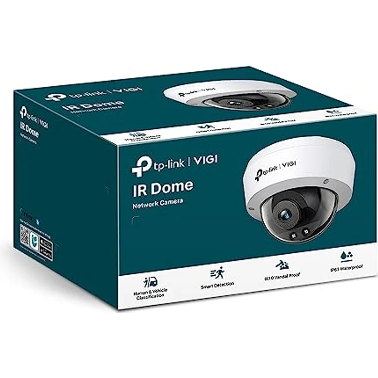 Dahua Überwachungskamera (Videoüberwachungskamera TP-Link C240I (4mm) mit Nachtsicht-Funktion, schwarz – Bild 4