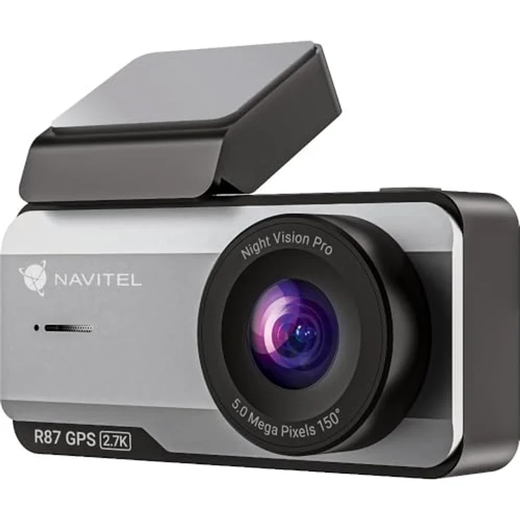Navitel R87 GPS Videorekorder, 2.7K, 150° Weitwinkel, 3.7'' Display, Wi-Fi, Nachtmodus, Bewegungserkennung