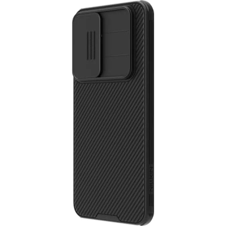 Nillkin CamShield Pro Series Schutzhülle für Samsung Galaxy A56 5G, Schwarz – Robuste Handyhülle mit Kameraabdeckung und Anti-Fingerabdruck-Oberfläche – Bild 2
