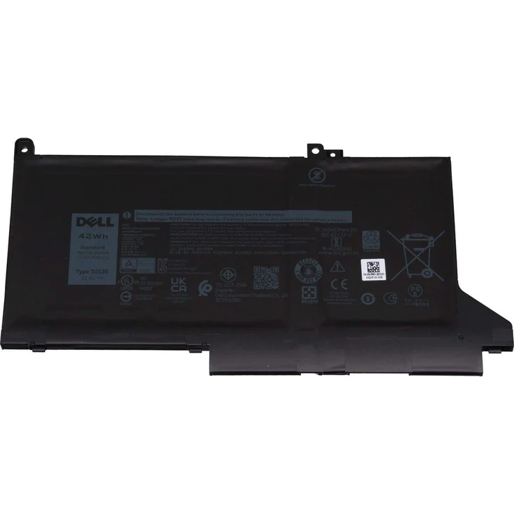 Dell Battery 42WHR 3 Cell 451-BCGV, 3.600 mAh, 11,4 V