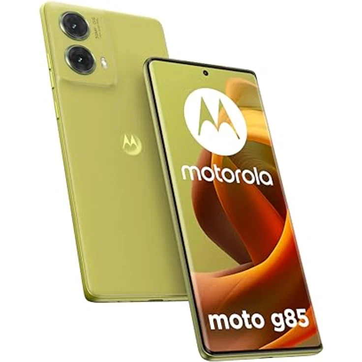Motorola Moto G85 5G (12/256 GB, 6,67 Zoll POLED FHD+ HiD 120 Hz, Snapdragon 6s Gen 3, Dual-Kamera 50 + 8 MP, Akku 5000 mAh, Dual SIM, Android 14), Olivine – Bild 1