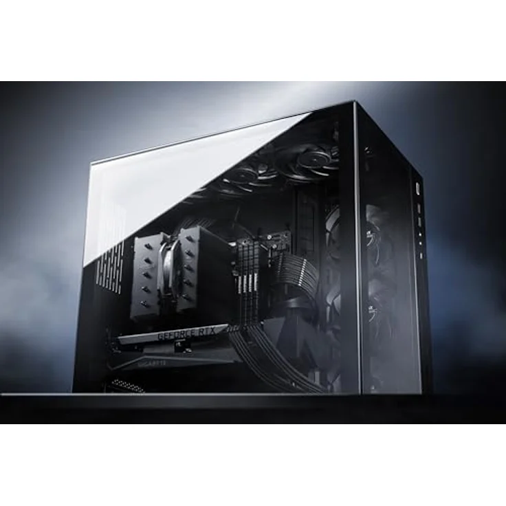 Noctua NH-D12L chromax.black, Low-Profile Dual-Tower CPU Kühler (120mm, Schwarz) – Bild 5