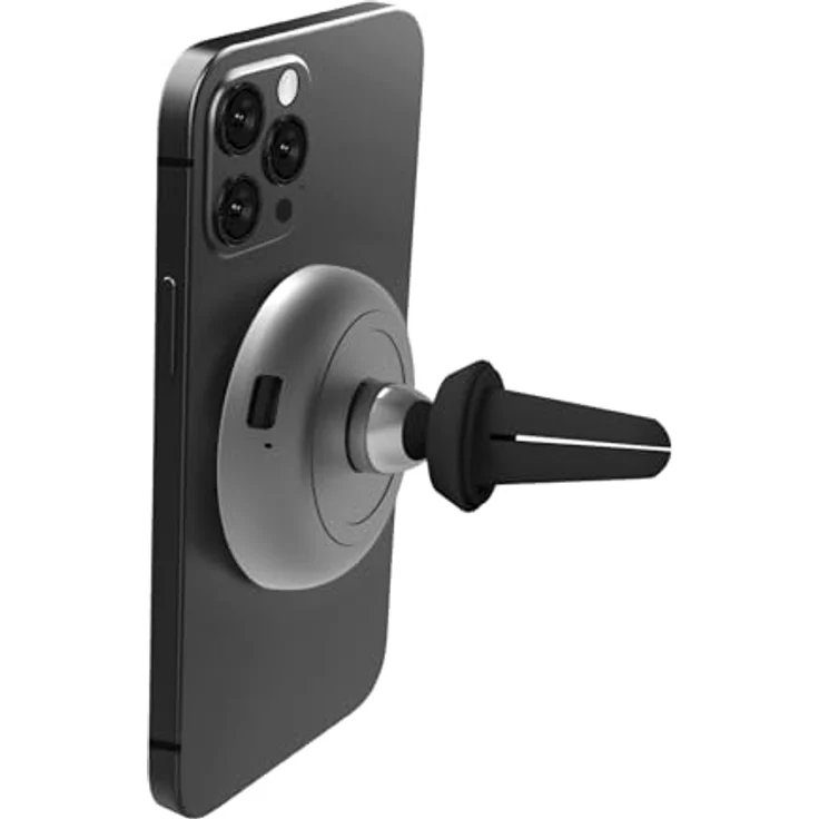 Celly MAGSTANDCHARGE - MagSafe Wireless Charger (15 W), Schwarz – Bild 4