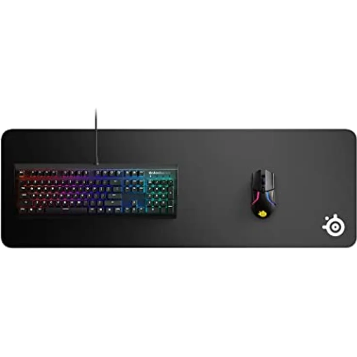 SteelSeries QcK Edge - Cloth Gaming Mouse Pad – abgenähter Rand zur Verhinderung der Abnutzung – optimiert für Gamingsensoren – Größe XL – Bild 2