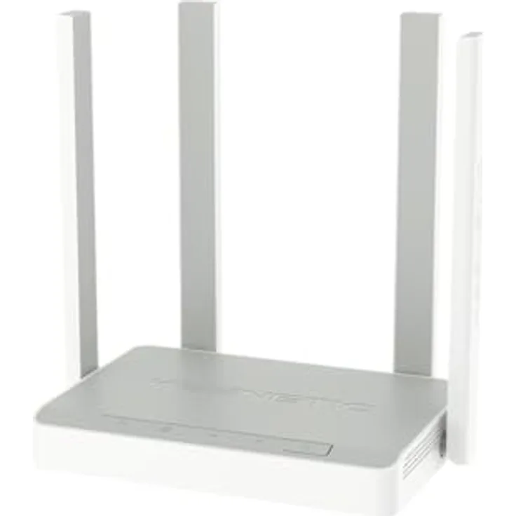 Keenetic Speedster 2nd Generation AC1200 Mesh-WLAN-5-Gigabit-Router/Extender mit einem 4-Port-Gigabit-Smart-Switch, Zuverlässiges Internet, 4K-Streaming, Cyberbedrohungsschutz