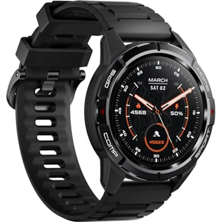 Mibro Gs Active Smartwatch Schwarz Schwarz One Size, AMOLED-Display, lange Akkulaufzeit – Bild 3