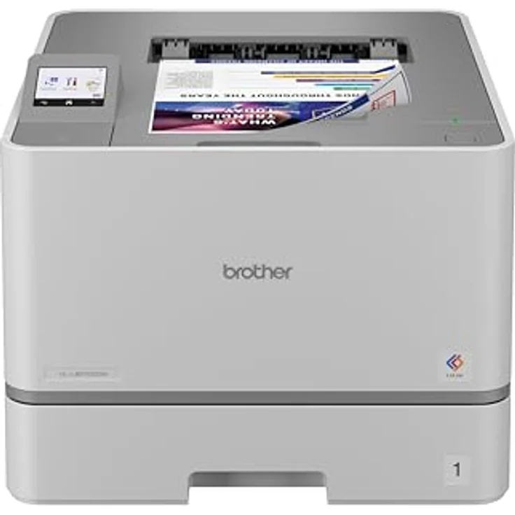 Brother HL-L8570CDW, Professioneller Farblaserdrucker mit bis zu 31 Seiten/Minute, Duplexdruck und Gigabit-Ethernet – Bild 1