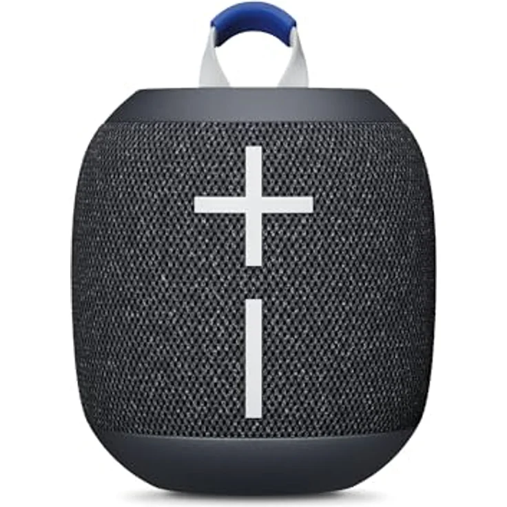 Ultimate Ears Wonderboom 4 – Mobiler, Wasserdichter Bluetooth-Lautsprecher mit Satten Tiefen, 360-Grad-Klang und Einer Reichweite von 40m, Schwarz – Bild 1