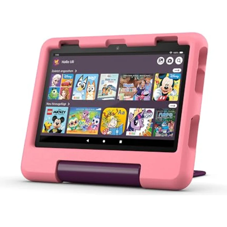 Amazon Fire HD 8 Kids-Tablet (Neueste Generation), 3 GB RAM, 13 Std. Akkulaufzeit, 32 GB, Disney-Prinzessinnen-Design – Bild 1