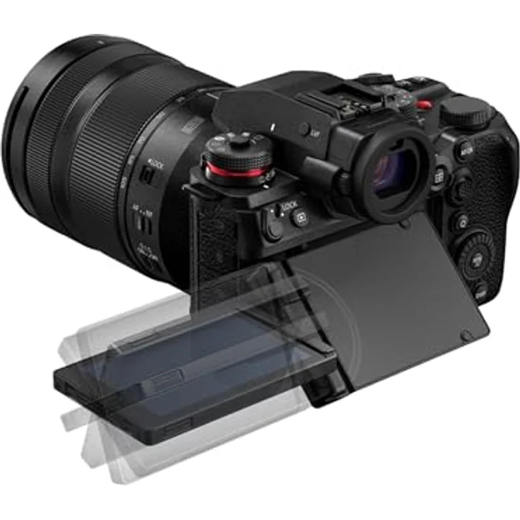 Panasonic LUMIX S1IIE Vollformat Kamera, 24MP, 6K 30p Video, Active I.S., L-Mount, inklusive 24-105mm Objektiv F4 – Bild 3