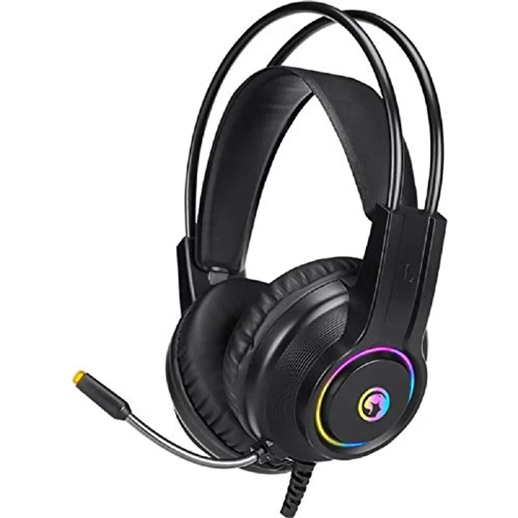 MARVO HG8935 Gaming Headset, Schwarz, USB kabelgebunden, Stereo, Over Ear mit RGB-Beleuchtung – Bild 3