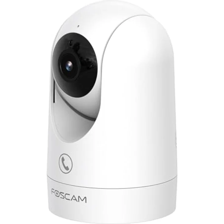 Foscam R8m Überwachungskamera    One Size, 4K Auflösung, Infrarot-Nachtsicht – Bild 2