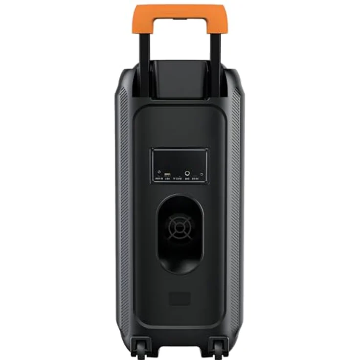Denver Inter Sales TSP-456 Bluetooth® Lautsprecher 600W (60W RMS) mit RGB-Lichteffekten, Fernbedienung und Kabelmikrofon – Bild 5