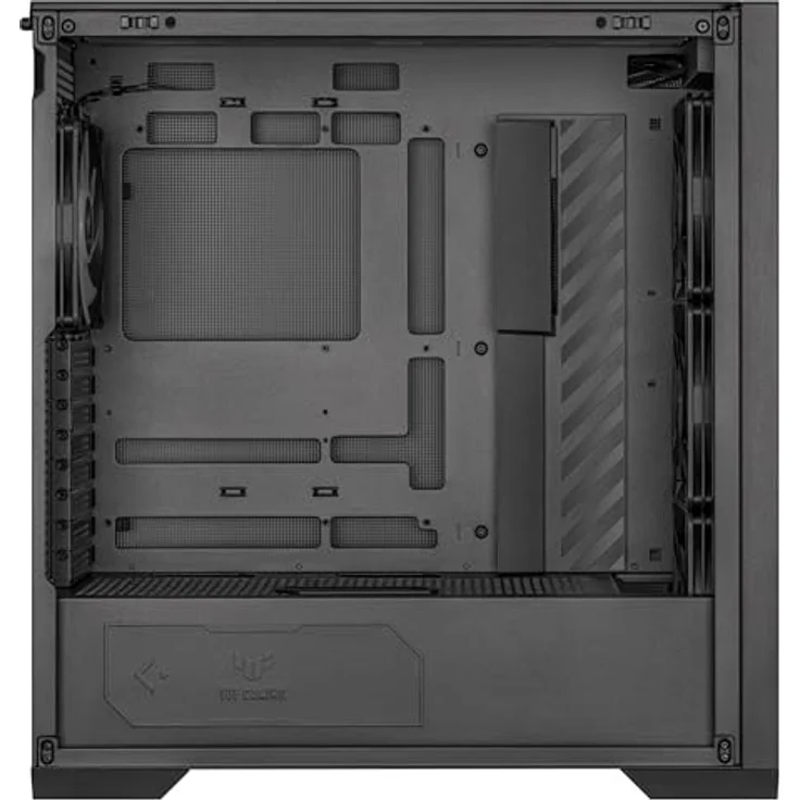 ASUS TUF Gaming GT302 TG ARGB Black, PC Gehäuse mit 3x 140 mm Lüftern, Schwarz – Bild 13
