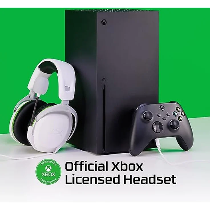 HyperX CloudX Stinger 2 für Xbox Gaming-Headset, Leichtes Design, Memory-Schaumstoff, Schwarz – Bild 2