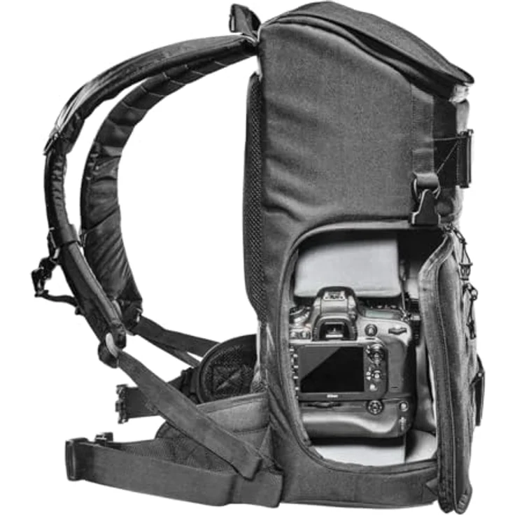 Mantona Fotorucksack Tokio, Größe: L schwarz – Bild 3