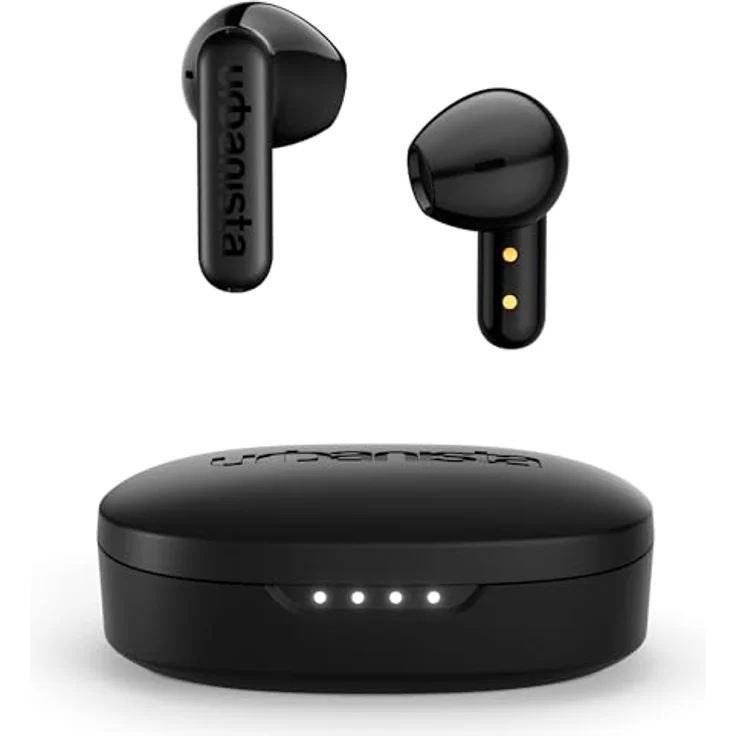Urbanista Copenhagen 2 True Wireless In-Ear-Kopfhörer, Bluetooth 5.4, IPX4, bis zu 7 Stunden Wiedergabe, Schwarz – Bild 2