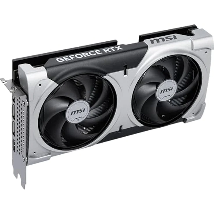 MSI GeForce RTX 5060 Ti 16G Ventus 2X OC Plus, 16GB GDDR7 Grafikkarte mit Boost bis 2602 MHz, HDMI 2.1b, DisplayPort 2.1b, Extra Core-Pipes – Bild 5