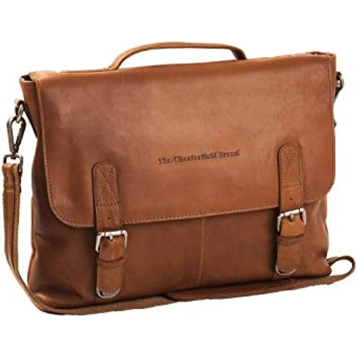 The Chesterfield Brand Jules -laukku 13" kannettavalle tietokoneelle, konjakki (15"), Notebooktasche – Bild 1